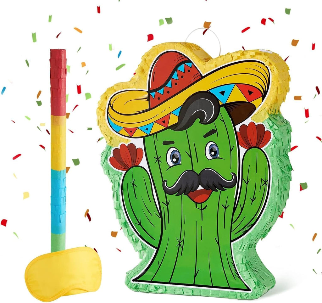 WERNNSAI Mexico Cactus Piñata - Mexican Fiesta Piñata Cinco De Mayo Party