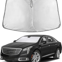 EcoNour Windshield Sunshade Compatible for Cadillac XTS 2013-2017 2018 2019
