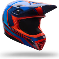 BELL Youth MX-10 MIPS Speedway Dirt Bike Helmet - Turquoise Blue, Youth Small
