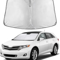 EcoNour Windshield Sunshade Compatible for Toyota Venza 2009-2013 2014 2015