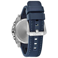Bulova Precisionist Icon Reloj Cronógrafo 8 Agujas Azul 98B315