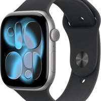 Apple Watch Series 11 GPS 46mm - Gris Espacial / Correa Negra