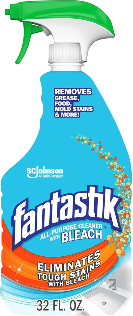 Fantastik All-Purpose Cleaner, with Bleach, 32 Fl Oz