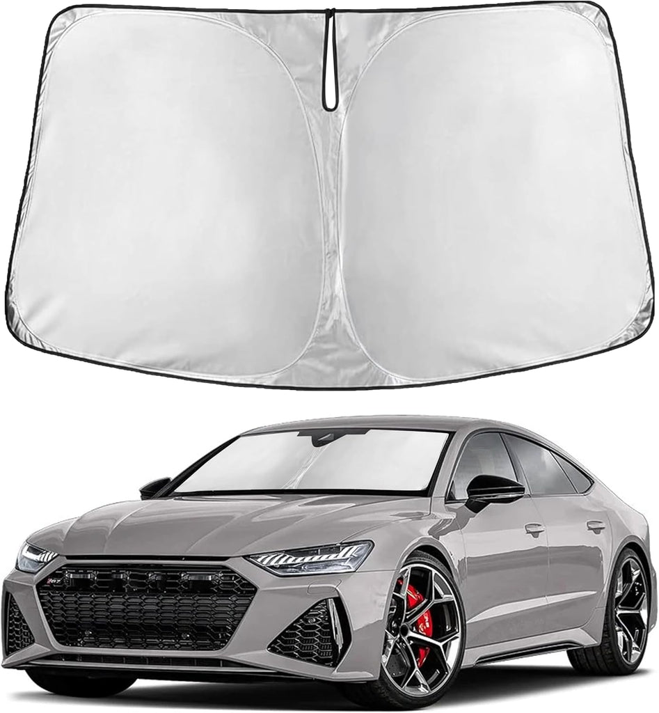 EcoNour Windshield Sunshade Compatible for Audi RS 7 2014-2024 2025 2026