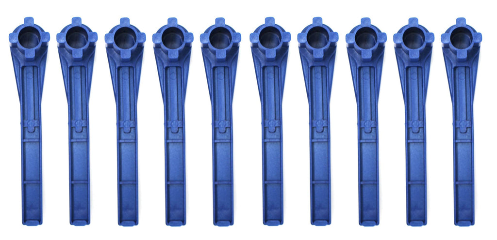 Gas and Bung Wrench Non Sparking Solid Drum Bung Nut Wrench (BLUE) (10)