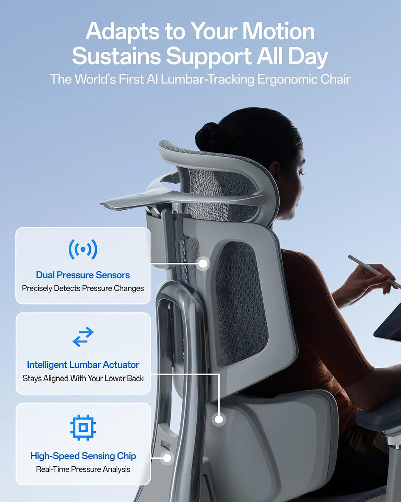 Hbada X7 Smart Ergonomic Chair, Office Chair
