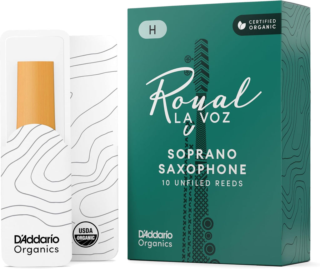 La Voz Soprano Sax Reeds, Strength Hard, 10-pack