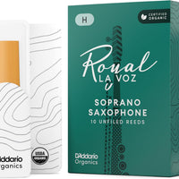 La Voz Soprano Sax Reeds, Strength Hard, 10-pack