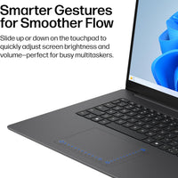 HP OmniBook 3 17.3 inch Laptop PC, FHD Display, AMD Ryzen 3 30, 8 GB RAM, 512 GB SSD, AMD Radeon 610M Graphics, Windows 11 Home, Mica Silver, 17-dp0199nr