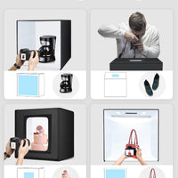 Glendan 24"x24" Light Box Photography, Large Photo Light Box