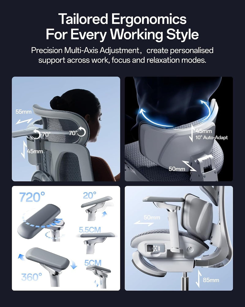 Hbada X7 Smart Ergonomic Chair, Office Chair