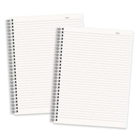 RETTACY Spiral College Ruled Notebook, 160 Pages per Pack, B5 (7.6" x 10")