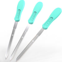 Uncommon Desks Envelope Letter Opener, Mint Green, 3 Pieces