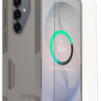 OtterBox Galaxy S26 Bundle: Commuter Case & Screen Protector - Grey