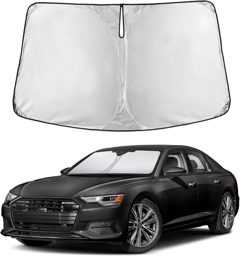 EcoNour Windshield Sunshade Compatible for Audi A6 2019-2023 2024 2025