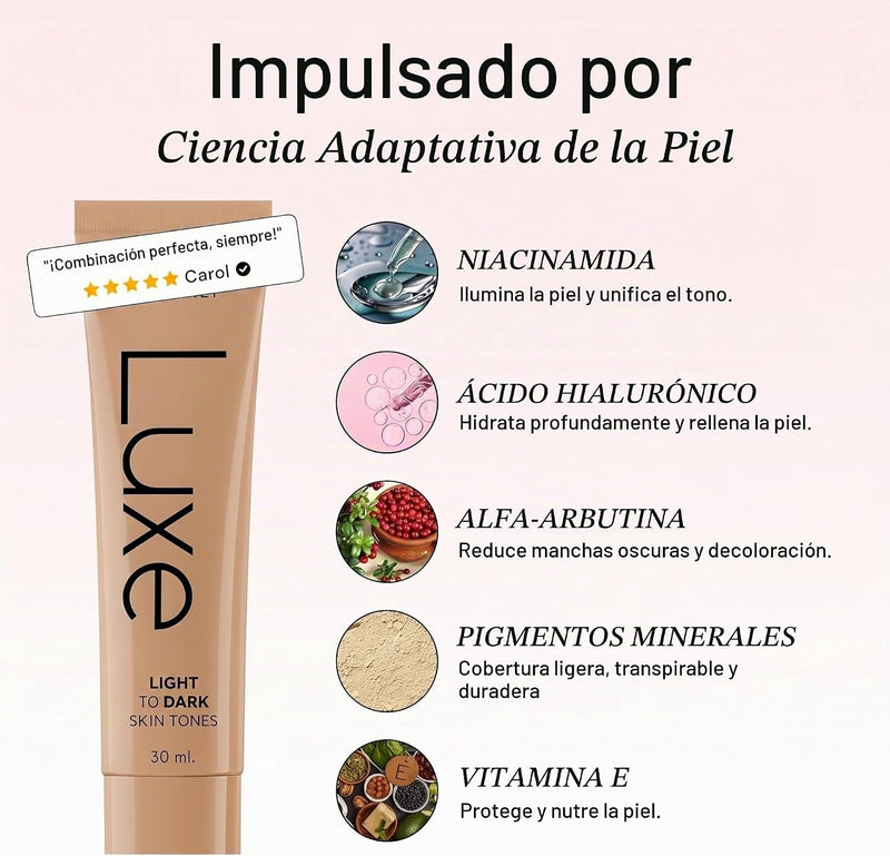 🔥 Transforma tu look con la base inteligente que se adapta a tu piel