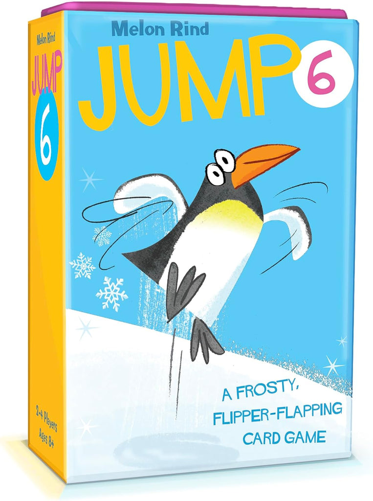 Melon Rind Jump 6, Math Game for Kids Learning Multiples of 6, Lively, Fun Card Game, Quick Activity for Boosting Math C