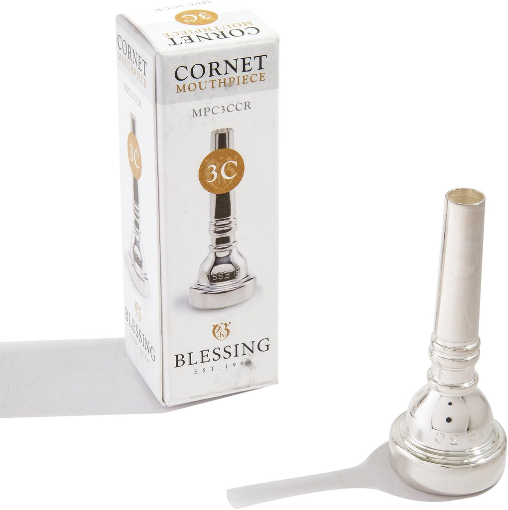 Blessing MPC3CCR Cornet Mouthpiece, 3C