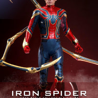 Hot Toys Marvel Comics Avengers: Endgame Iron Spider (2.0) 1/6 Scale 12" Collectible Figure