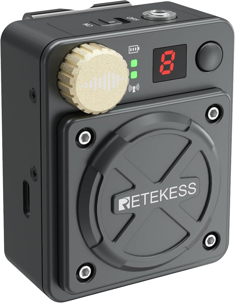 Retekess TA101 Wireless in‑Ear Monitor System Receiver, Stereo IEM System