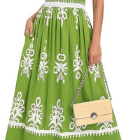 BTFBM Summer Dresses for Women 2026 Casual Floral Boho Sleeveless Square Neck A Line Flowy Beach Maxi Sundress Pockets(G