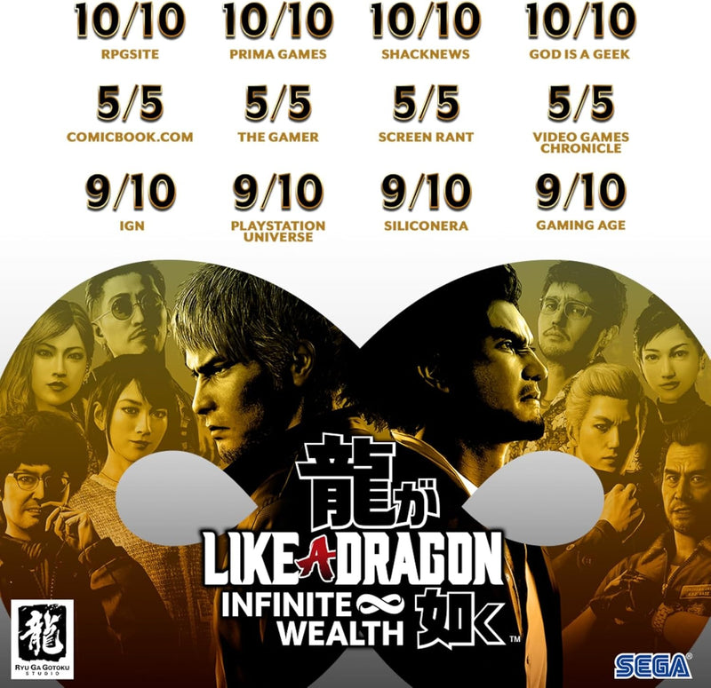 SEGA Like a Dragon: Infinite Wealth - PlayStation 5