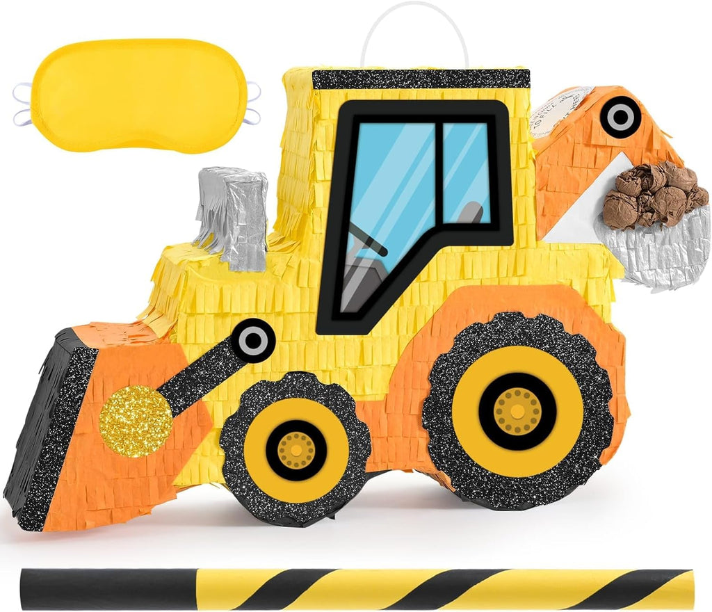 WERNNSAI Construction Piñata, Construction Party Supplies, Dump Truck