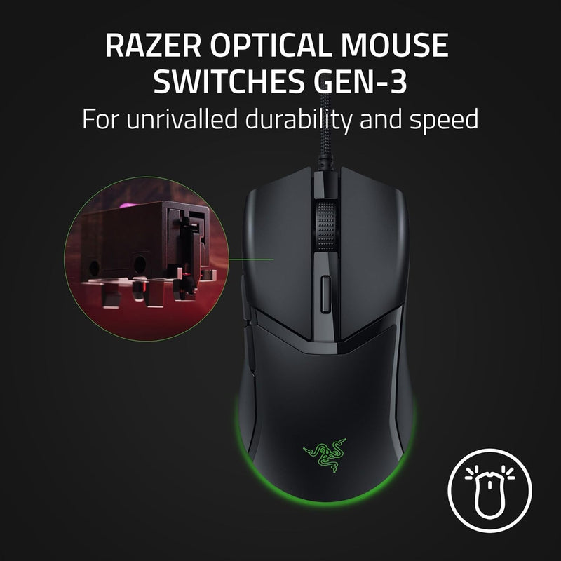 Razer Cobra Wired Gaming Mouse: Ultralight 58g Design