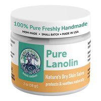 ProSeed 100% Pure Lanolin Balm for Dry & Itchy Skin, 2oz, Plastic Jar