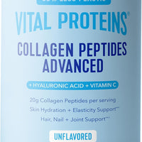 Vital Proteins - Péptidos de colágeno en polvo, de vacas alimentadas con pasto y criadas en prados, sin sabor, 20 onzas ✅ Polvo de péptidos de colágeno biodisponible: procedente de ganado bovino alime
