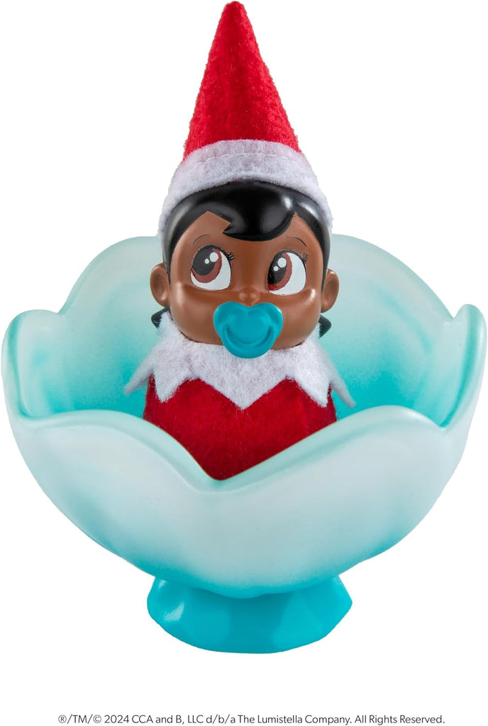 The Elf on the Shelf Frost Pips Mini Blooms Elf Baby Girl with Brown Eyes