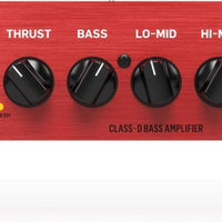 TC Electronic THRUST BQ250 250 Watt Portable Bass Head with Mosfet Preamp and Thrust Compressor