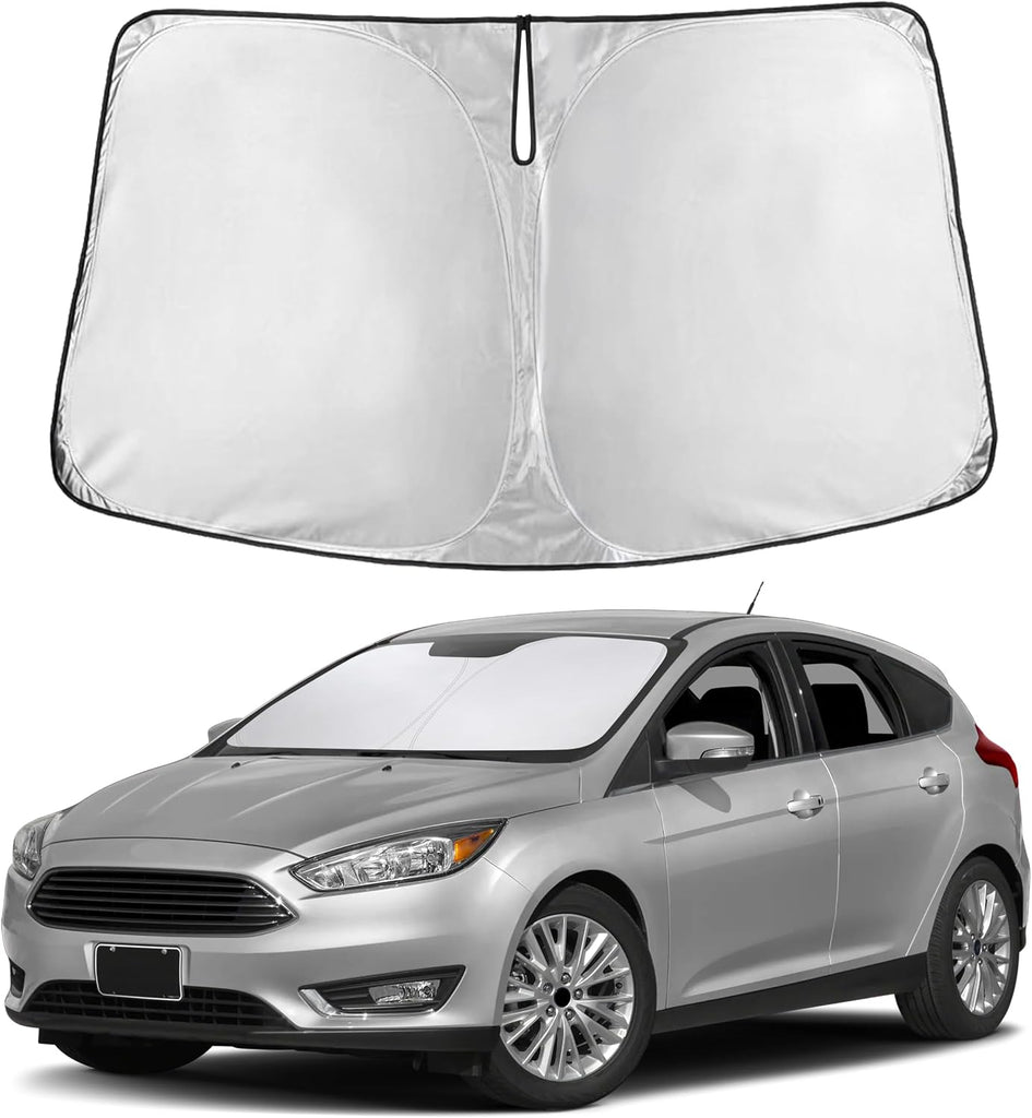 EcoNour Windshield Sunshade Compatible for Ford Focus 2012-2016 2017 2018