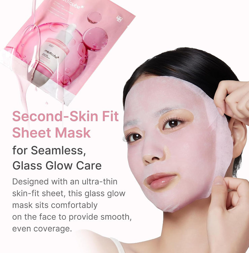 OFERTA POR TIEMPO LIMITADO 💗✨ Devuélvele glow e hidratación a tu piel con medicube PDRN Pink Peptide Mask
