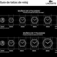 Reloj Lacoste 12.12 Cronógrafo - Correa de Silicona (Blanco)