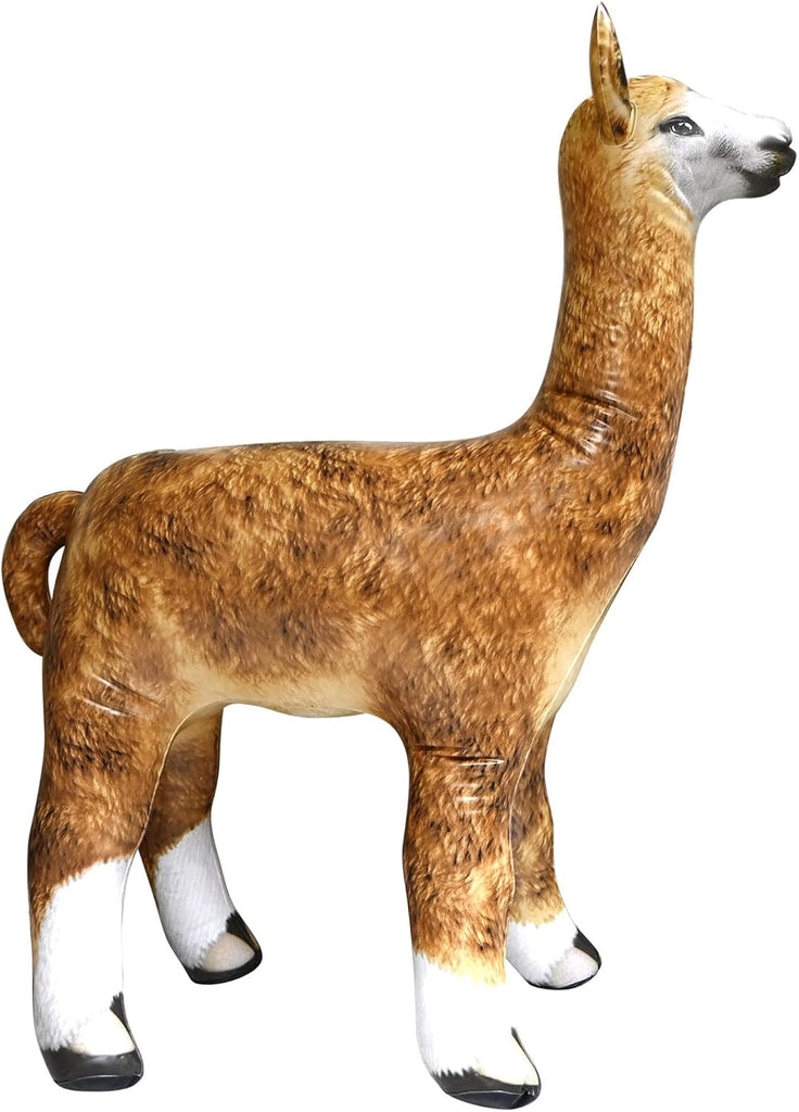 Jet Creations Inflatable Alpaca Height Party Favors Supplies Gifts, 30" Stuffed Animals An-Alpa