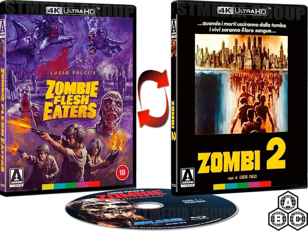 Zombie Flesh Eaters (Zombie 2) [Special Edition, Reversible cover] [4K Ultra HD] [Region Free]