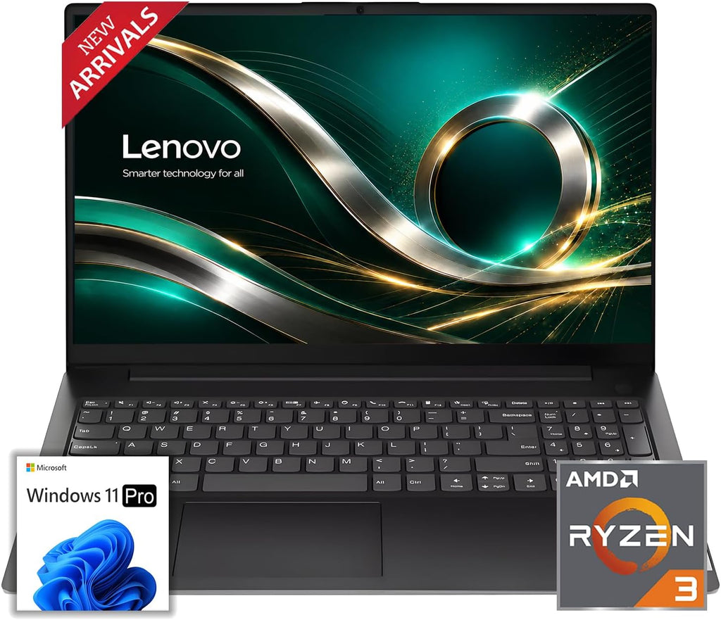 Lenovo New V15 Business Laptop(2026-2027 Edition), Powerful AMD Ryzen 3 7320U(Beats i7-1065G7) CPU, 16GB DDR5, 512GB PCI