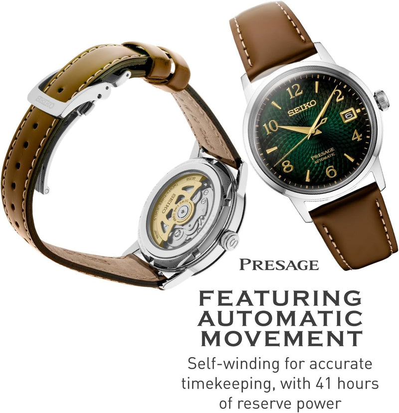 SEIKO Automatic Watch for Men - Presage Cocktail Time