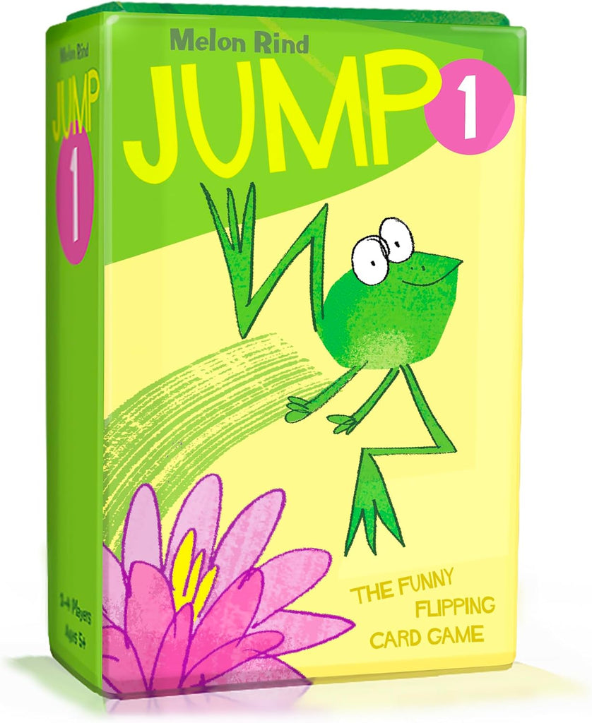 Melon Rind Jump 1, Math Game for Kids Learning Adding and Subtracting by 1, Lively, Card Game, Quick Activity for Boosti