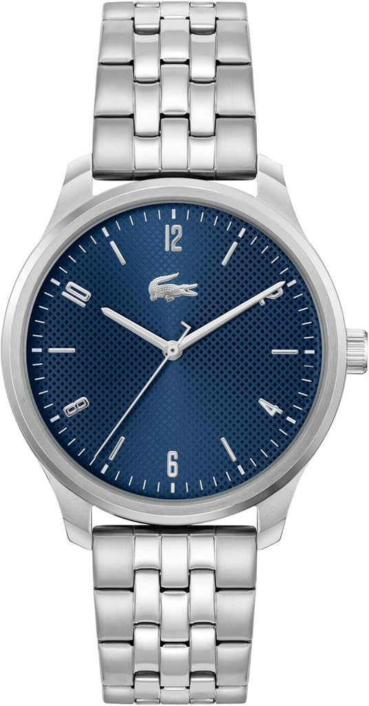 Lacoste Lisbon Men's 3H Quartz Watch, Stainless Steel Wristwatch
