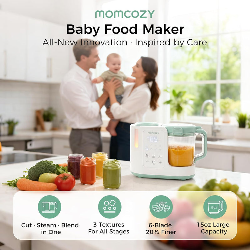 Momcozy AutoMeal Procesador de Alimentos para Bebés