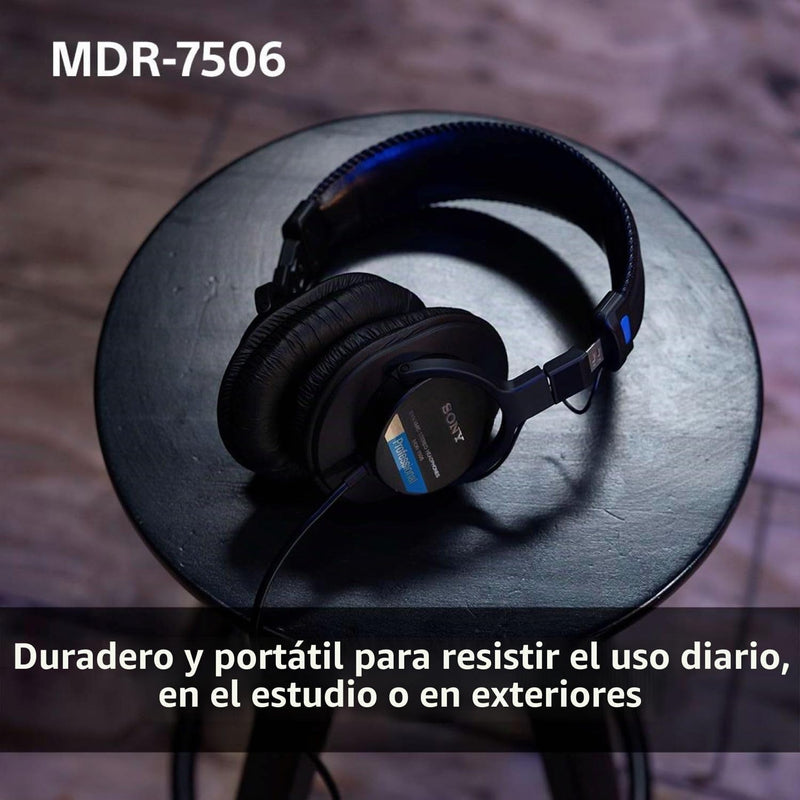 🎧✨ Escucha cada detalle como un profesional con Sony MDR-7506