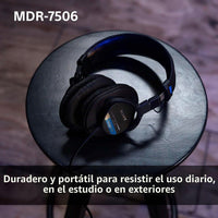 🎧✨ Escucha cada detalle como un profesional con Sony MDR-7506