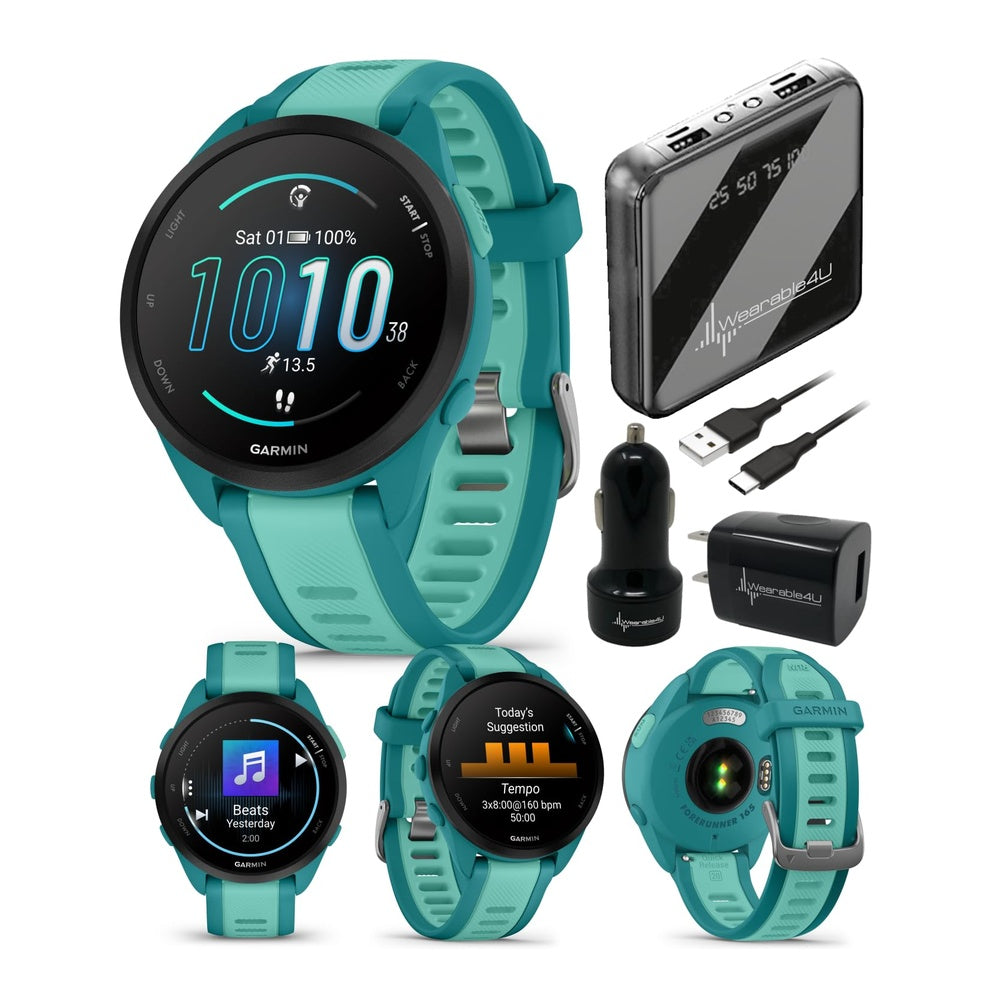 Garmin Forerunner 165 Music: Reloj Inteligente Para Correr Con Pantalla AMOLED Y Métricas De Entrenamiento