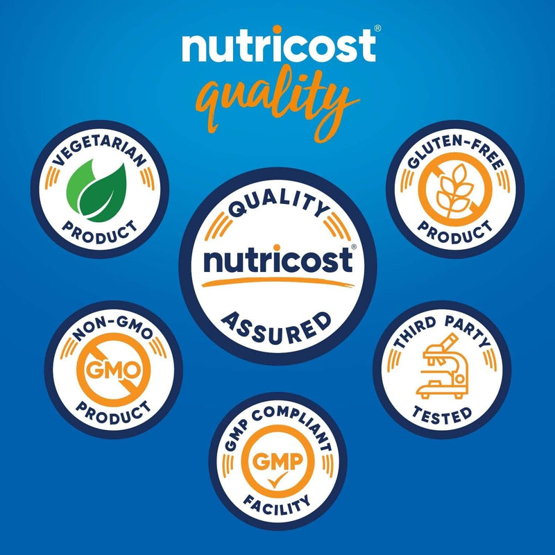 Nutricost Cápsulas de dihidroberberina (200 mg, 60 cápsulas) - suplemento de alta absorción que ayuda a apoyar la salud metabólica y el control de la glucosa