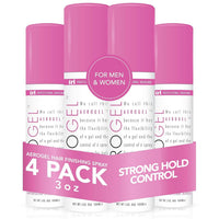 TRI Design Aerogel Strong Hold Volumizing Hair Finishing Spray -3 oz, 4Pack