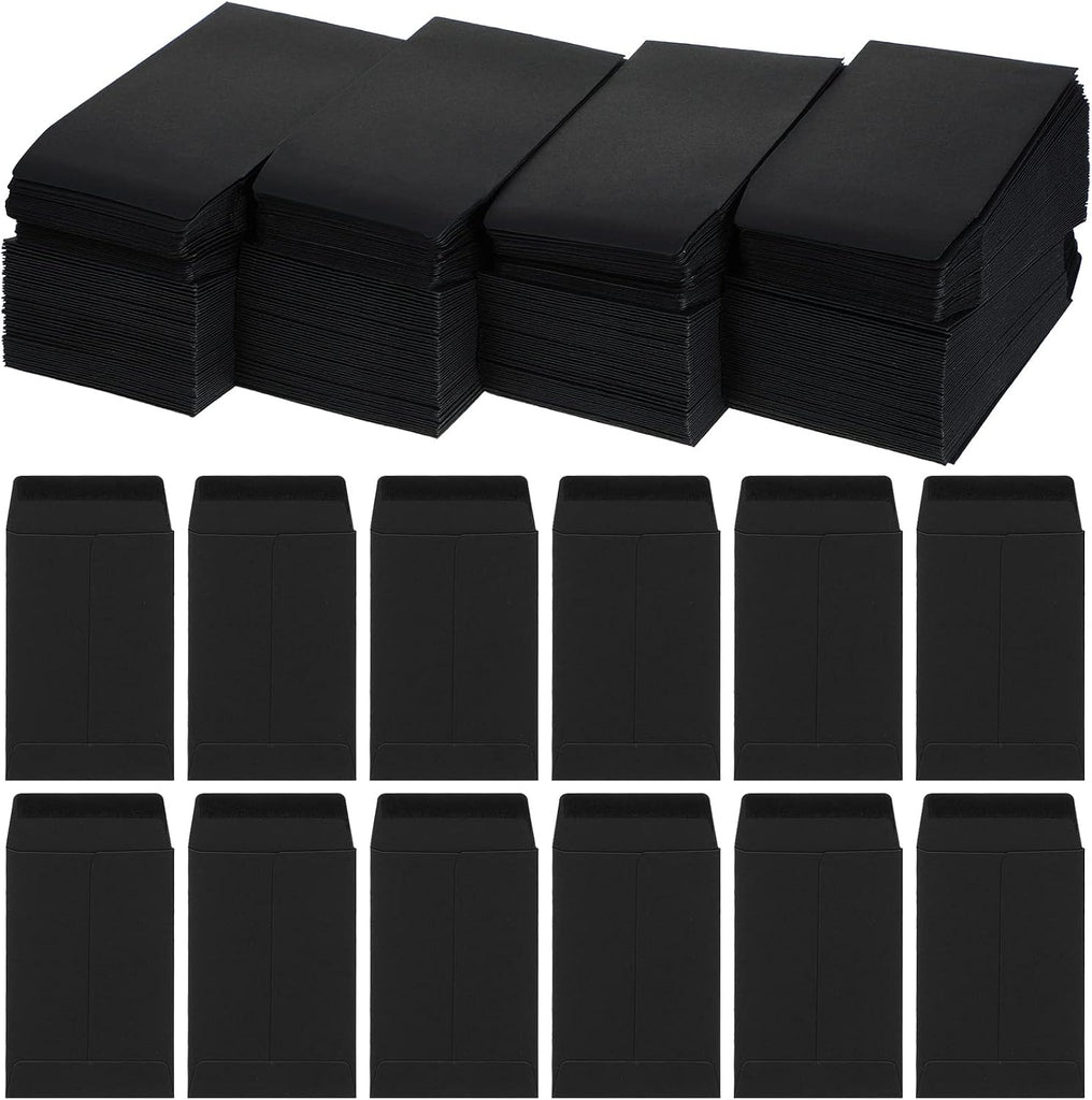 Geyee 500 Pcs Small Coin Seed Envelopes Small Tip Envelopes for Cash Self Adhesive Mini for Seeds Storage for Home Weddi
