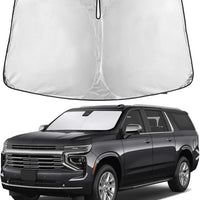 EcoNour Windshield Sunshade Compatible for Chevrolet Suburban 2021-2025
