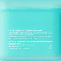 MEDIHEAL Madecassoside Blemish Pad - Almohadillas de Tóner Facial Cuadradas de Algodón con Centella Asiatica y Madecassoside – Anti Manchas para Mejorar el Tono de Piel Desigual - Almohadillas de Gasa